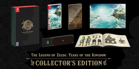 Nintendo Zelda Tears Of The Kingdom Collector zelda Pack 2023